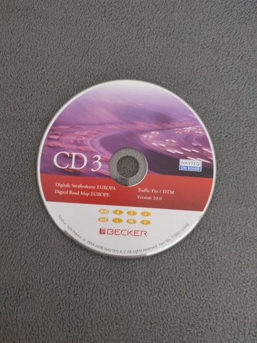 Navigation becker traffic - cd,