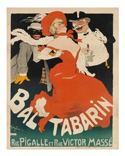 Vintage Bal Tabarin Wandkunst