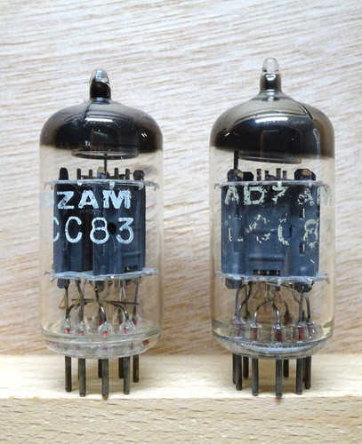 Pair philips ecc83 adzam - philips, |
