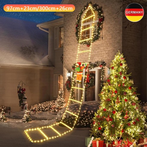 Kletternder weihnachtsmann led - weihnachtsmann,
