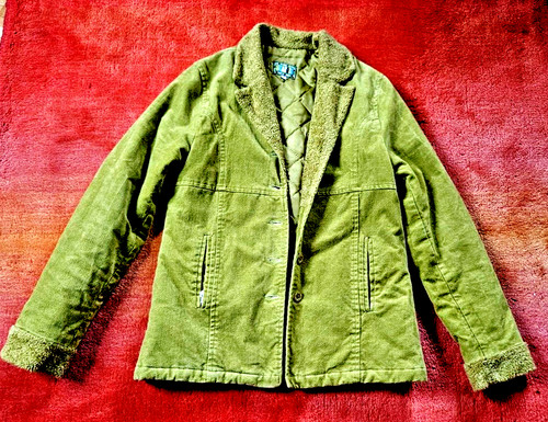 Dicke winterjacke moosgrün - m,
