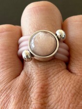 Modeschmuck Ring Gr ca 56 Farbe rose
