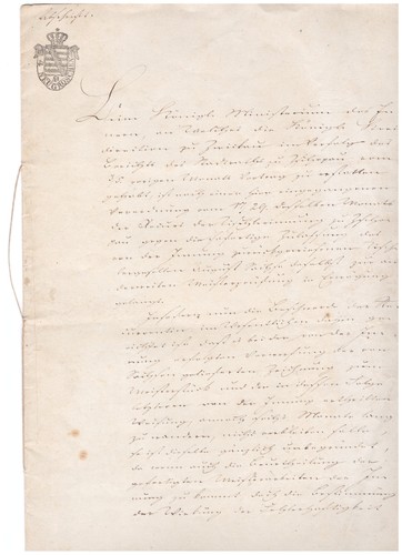 Sachsen altes stempelpapier - altes, 4
