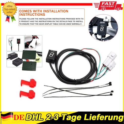 Motorrad ganganzeige rot led - motorrad,
