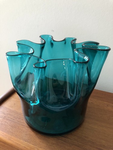 Vase türkis vmtl iittala - vase, vmtl.