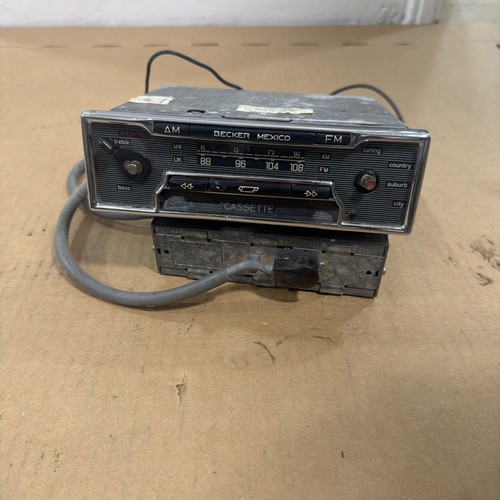 Becker mexico cassette stereo - becker,
