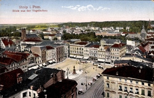 Słupsk stolp pommern - ak,