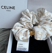Celine Scrunchie Creme- Beige