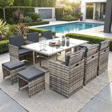 Poly Rattan Sitzgruppe