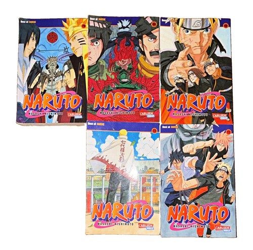 Naruto manga comic - manga, carlsen