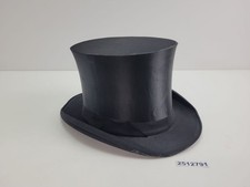 Zylinder Hut schwarz antik