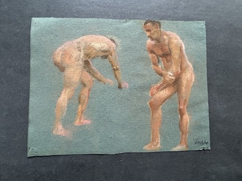 Gemälde pastell von oswald - von,