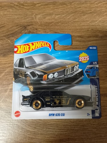 Hot wheels bmw 635 - bmw, schwarz