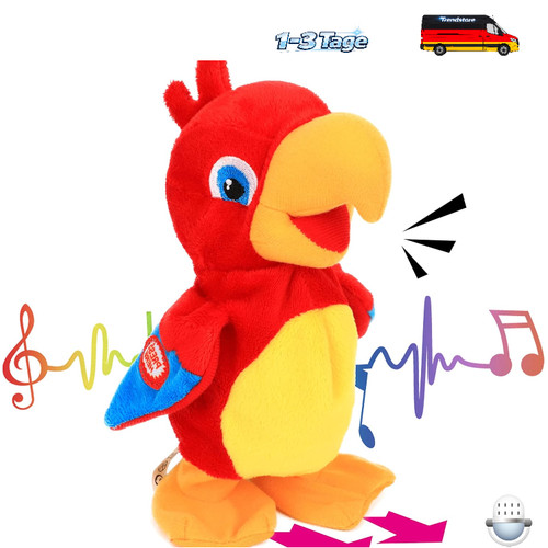 Sprechender papagei - sprechender,