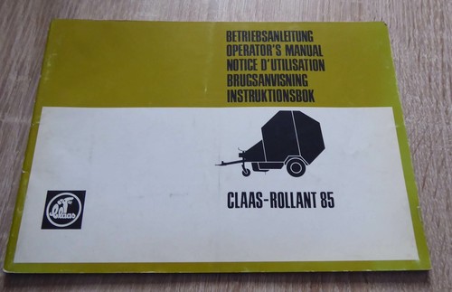 Claas rundballenpresse rollant - claas,