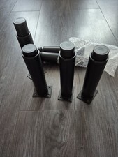 6 Stück Edelstahl Möbelbeine