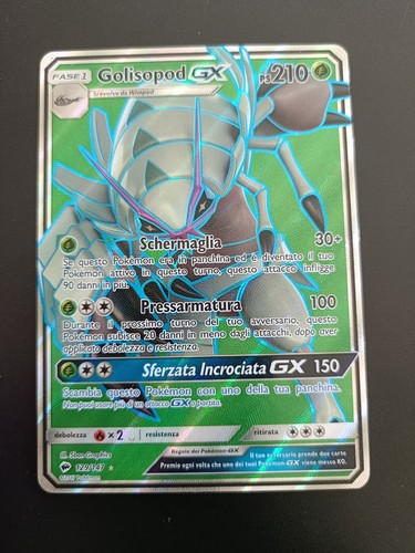 Pokemon golisopod 129 - gx, 129/147