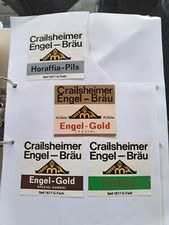 ☆☆Bieretiketten Sammlung Engel Bräu Heilsbronn 4 Etiketten☆☆ Ellwangen