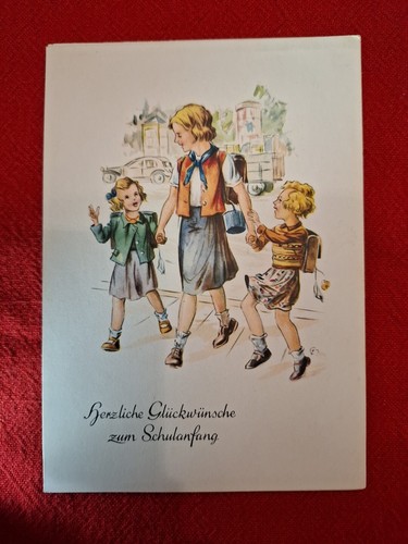 Alte künstlerkarte - alte,