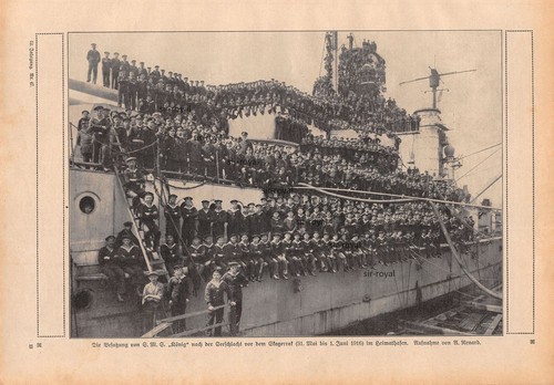 Sms könig besatzung nach - besatzung, der