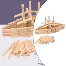 150 PCS Holzbausteine