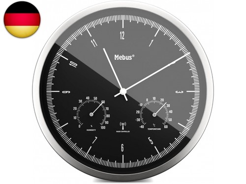 Mebus funk wanduhr tinytime - mebus, funk-wanduhr