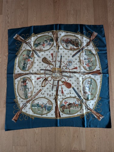 Hermes schal chasse a tir - hermes,