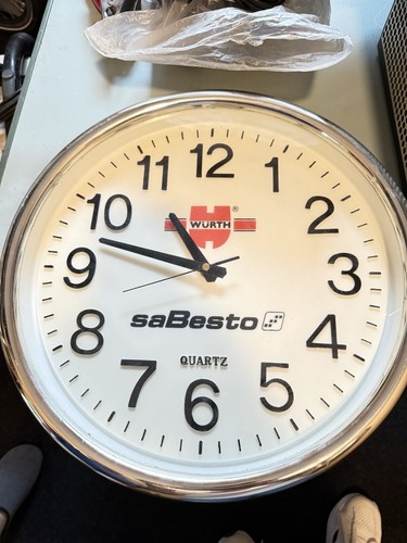 Würth sabesto wanduhr quarz - wanduhr,