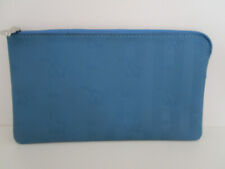 Maison Mollerus PochetteClutch Kosmetiktasche Monogramm, blau - OVP