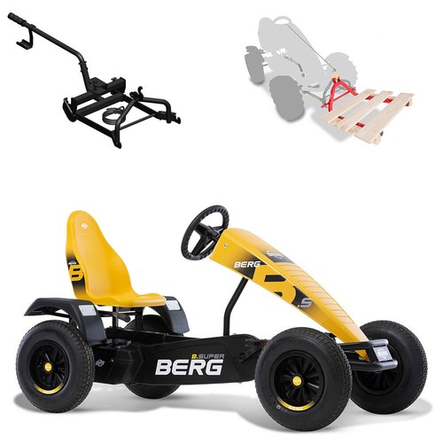 Berg gokart super yellow bfr - yellow,