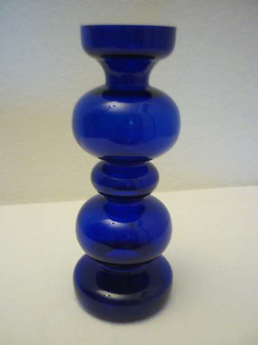 Friedrich kristall blaue vase - friedrich,