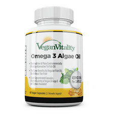 Vegane Omega 3 Algenöl