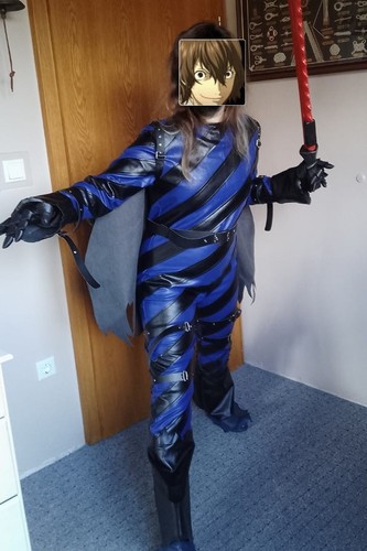 Persona akechi crow cosplay - crow,