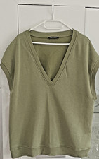 Sweat Pullover Pullunder  oversize  Gr. M, khaki NEU UNGETRAGEN