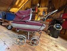 Puppenwagen Original 60er 70er Jahre rot Vintage Sammlerstück