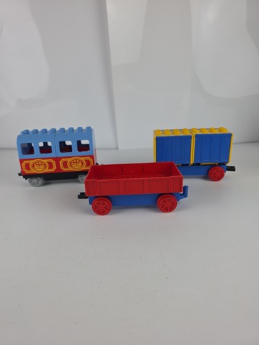 Vintage duplo zug kutsche und - zug,