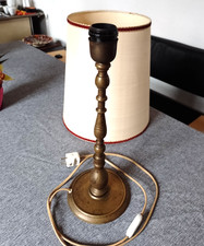 Messinglampe antik - messinglampe,