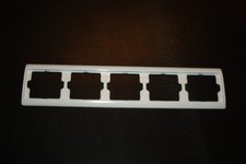 Berker Arsys 5-fach Rahmen waagerecht in polarweiß