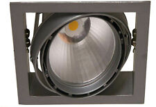 LED Einbauleuchte 25 Watt Lival silber schwenkbar Spot warmton OHNE RAHMEN