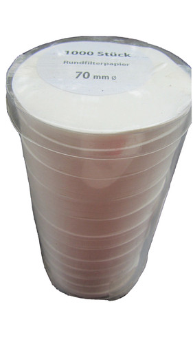 1150 kaffeerundfilter 70mm - kaffeerundfilter,