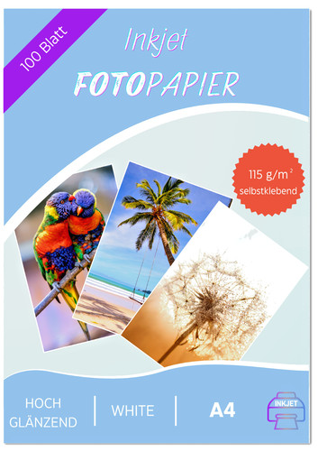 100 blatt selbstklebendes - blatt,