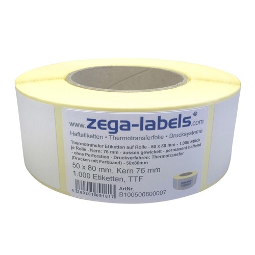 Thermotransfer etiketten rolle - thermotransfer,