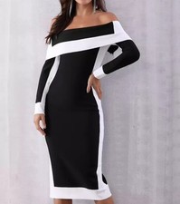 SEXY KLEID BODYKOON BANDAGE Gr. S HERVE LEGER ART 