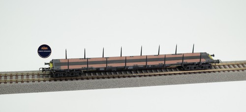 Roco containertragwagen - h0,