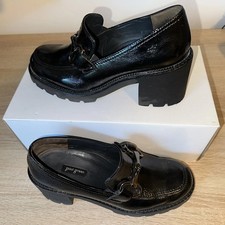 Paul Green Sehr Schöne Damen Lederschuhe Loafer Gr. 39 Zustand Sehr Gut Schwarz