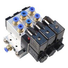 Silent Pneumatic Magnetventil Luftventil 4V21008 24V Schnellverschluss