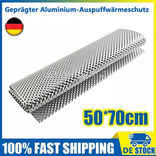 Hitzeblech 70x50cm aluminium - hitzeblech,
