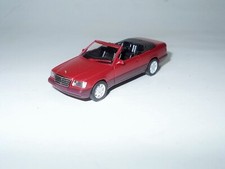 Mercedes Benz E-Klasse 320, Cabrio, weinrot , Herpa, 1:87, MB