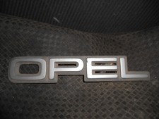 Typenschild / Emblem Heckklappe Opel Oldtimer