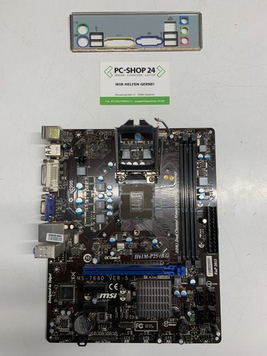 Msi h61m p25 socket - h61m-p25,